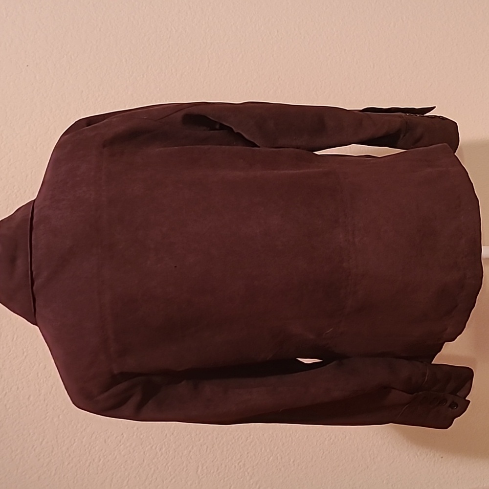 Studio 1940 Dark Brown Women's Button-Down Shirt Size M - Picture 4 of 6